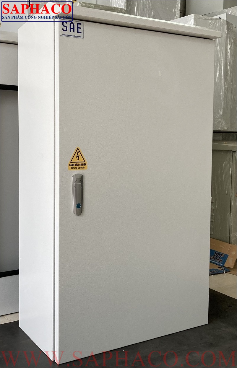 Vỏ tủ điện ngoài trời 2 lớp cửa SAE H1000xW600xD300 T1.2-IP54 – SAPHACO