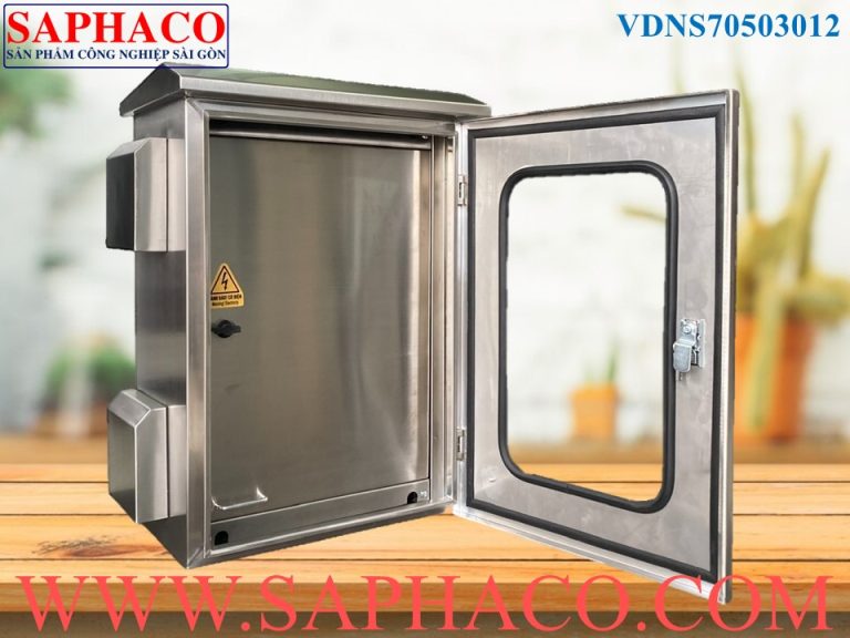 Vỏ tủ điện điều khiển ngoài trời Inox 304 H700 x W500 x D300 – IP54 ...